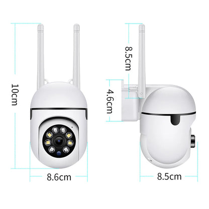 PTZ Security Camera 8MP WiFi with 4X Zoom and Night Vision